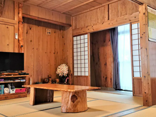 1日1組様限定！屋久杉のぬくもりあふれる『コテージ屋久杉の家』2泊3日素泊まりプラン レンタサイクル付き＜宮之浦／本館または別館／送迎可＞