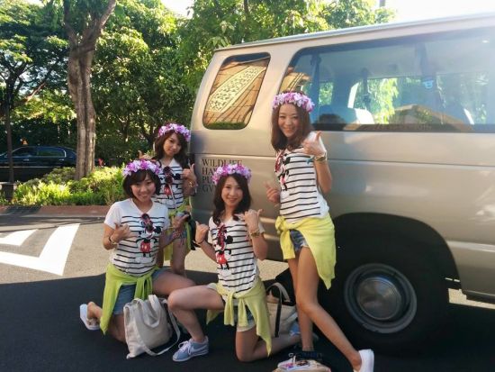 ワイキキ発コオリナ地区ホテル間  シャトル貸し切り送迎サービス＜バン／12名まで＞