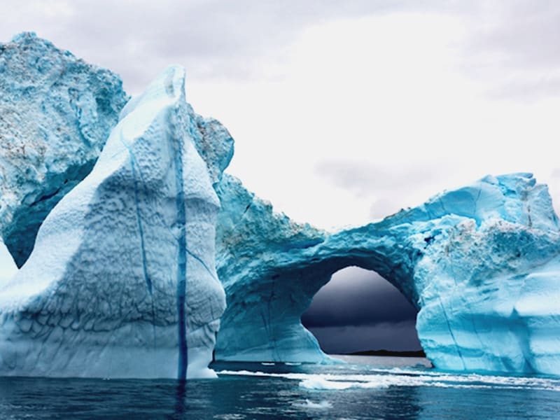 Icebergs on Boat Tour In Ilulissat