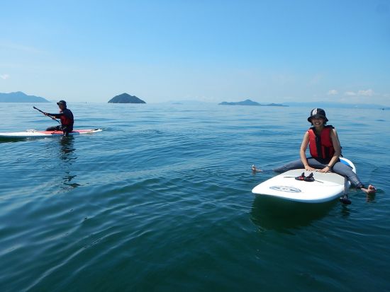 スタンドアップパドル（SUP）ツアー　厳島神社や大野瀬戸など、宮島の絶景をSUPで巡る！＜宮島＞by SUP宮島