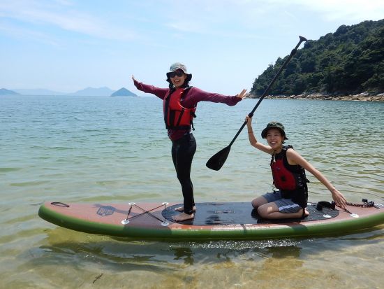 スタンドアップパドル（SUP）ツアー　厳島神社や大野瀬戸など、宮島の絶景をSUPで巡る！＜宮島＞by SUP宮島