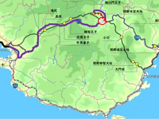 世界遺産熊野古道日帰りトレッキング 中辺路ハイライト7.6km 発心門王子～熊野本宮大社＜現地集合／語り部ガイド付き＞ by 熊野トラベル