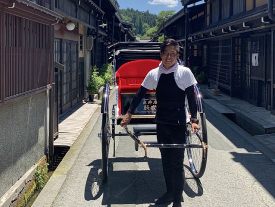 人力車で巡る！高山観光ツアー　風情溢れる町並みや穴場スポットをベテランガイドがご案内＜20分／高山＞by ハッピープラス