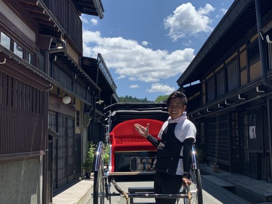 人力車で巡る！高山観光ツアー　風情溢れる町並みや穴場スポットをベテランガイドがご案内＜20分／高山＞by ハッピープラス
