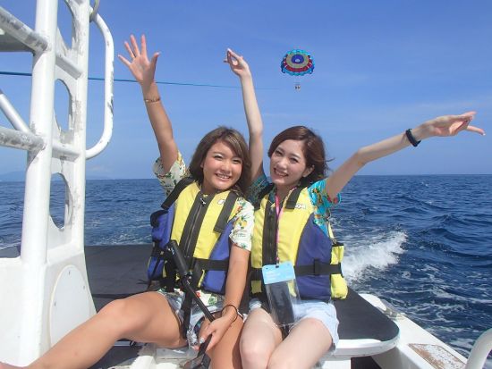 パラセーリング　選べる高さ50m／75m／100m　＜石垣港＞