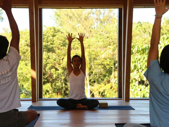 ヨガレッスン　石垣島の自然のエネルギーを浴びながらヨガ体験　島人の健康を支えた「ぬちぐさ」ランチ付きやプライベートレッスンなど選べる4つのプラン by クシャナ