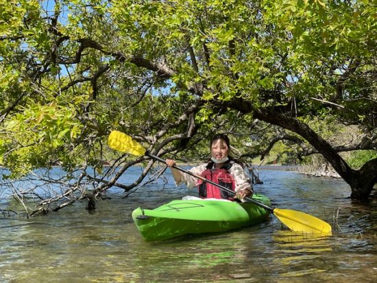 【愛犬連れOK】カヤック体験 ペットと一緒にのんびり四季を楽しむ多鯰池コース ＜1.5時間／山陰海岸ジオパーク鳥取砂丘エリア内＞by 鳥取県自然体験塾