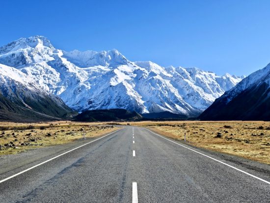 クライストチャーチ⇔マウントクック 観光送迎ツアー 選べる出発時間！*アルプスリムジン＜日本語ドライバーガイド＞