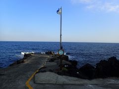01+秋の浜・潜水旗