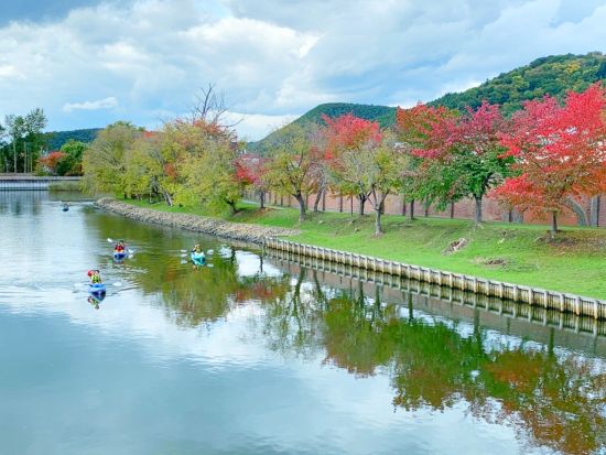 網走リバーカヤックツアー しっかりカヤックを楽しみたい方にオススメのコース＜地元産ドリンク付／4～11月／約2.5時間／網走市＞by コネクトリップ