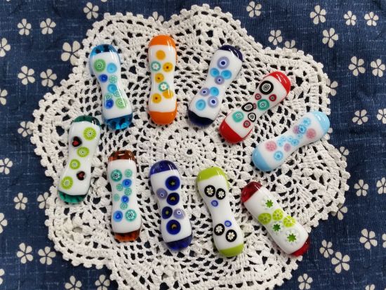 ガラスフュージング体験  ベネチアンガラスでつくるアクセサリー＆小物 ＜選べる制作アイテム／台東区・仲御徒町駅より徒歩3分＞by アトリエN＆S