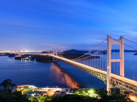 貸切タクシー 高松市内美術館巡り＋瀬戸大橋サンセット＜8時間／高松市内発＞