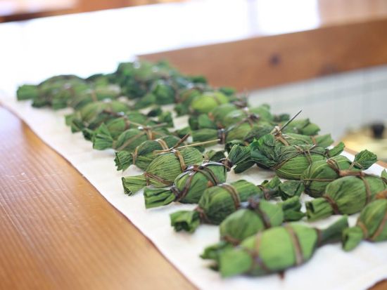 新潟名物 笹だんご作り体験　できたてアツアツを試食　3歳～参加OK！ファミリーにおすすめ＜午前or午後／2時間／十日町＞