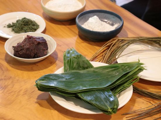 新潟名物 笹だんご作り体験　できたてアツアツを試食　3歳～参加OK！ファミリーにおすすめ＜午前or午後／2時間／十日町＞