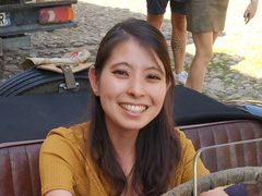 リヨンの現地ガイド チエコさん-アップ