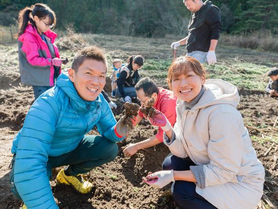 田歌舎　収穫体験１