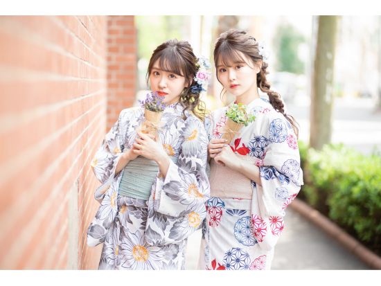 浴衣レンタル  華やかな浴衣で夏季を満喫 豊富なプランをご用意！＜6～9月／17時半返却／鎌倉小町通り店／鎌倉＞by VASARA 