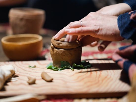 梅之木遺跡で縄文土器作り＜金土日／午前／北杜市＞