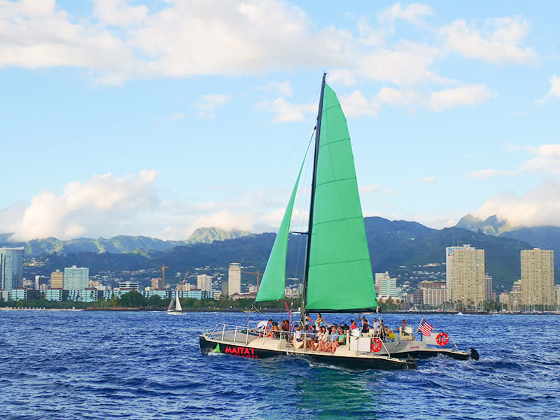 Maitai Catamaran Waikiki Private Boat Charter tours, activities, fun ...