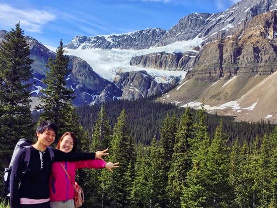 B10 crowfoot glacier