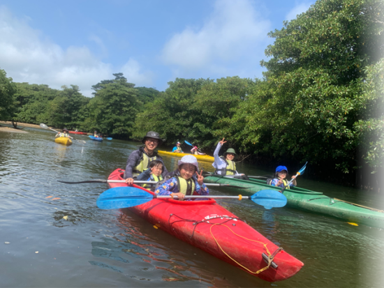マングローブカヌー＋ピナイサーラの滝トレッキング＋由布島観光ツアー　午前はマングローブ、午後は由布島を満喫＜上原港または西部地区ホテル無料送迎／西表島＞