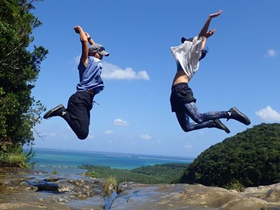 マングローブカヌー＋ピナイサーラの滝トレッキングツアー　滝上からの絶景と滝つぼから見上げる迫力の滝に感動！＜上原港または西部地区ホテル無料送迎／西表島＞