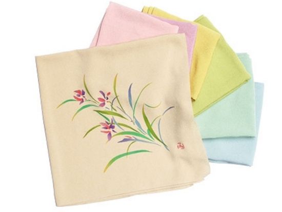 風呂敷包み方レッスン 友禅染体験付きプランもあり by 京友禅体験工房 丸益西村屋