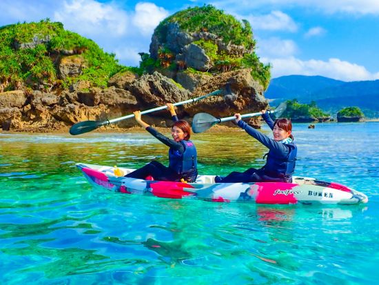 【１日貸切】沖縄のやんばるの森と海を遊び尽くす！｜秘境のリバートレッキングと選べる体験（SUP&シュノーケル／カヤック&シュノーケル／マングローブカヤック）