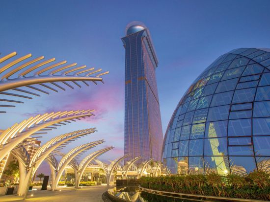 360度展望台「ザ・ビュー・アット・ザ・パーム」入場チケット事前予約！52階からドバイの絶景を大パノラマで一望☆選べるチケット＜パーム・ジュメイラ＞