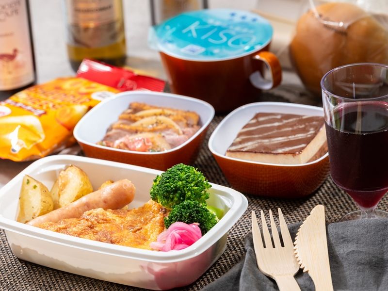 本格料理を宅配】機内食セット～アメリカ行きのお食事～『WRLD FLVRS
