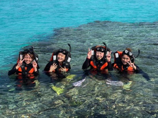 百合ヶ浜 上陸＆ウミガメシュノーケリング半日ツアー 3歳～参加可能　オプションでSUP体験あり ＜約2.5時間／大金久海岸発＞ by タンディーマリン