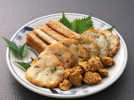 揚げ物4種詰め合わせ-皿