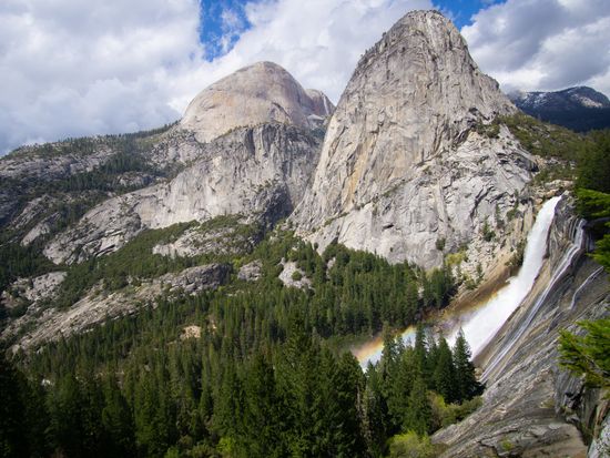 Nevada Falls from John Muir Trail