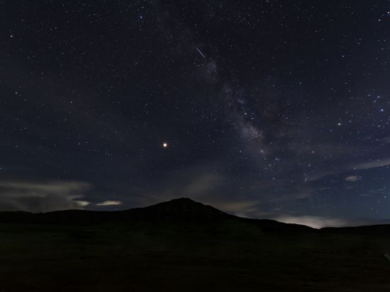 夜の乗馬体験 阿蘇ハイランド乗馬クラブ 星空の中を進む乙姫スターライトトレッキング＜30～40分／阿蘇市＞