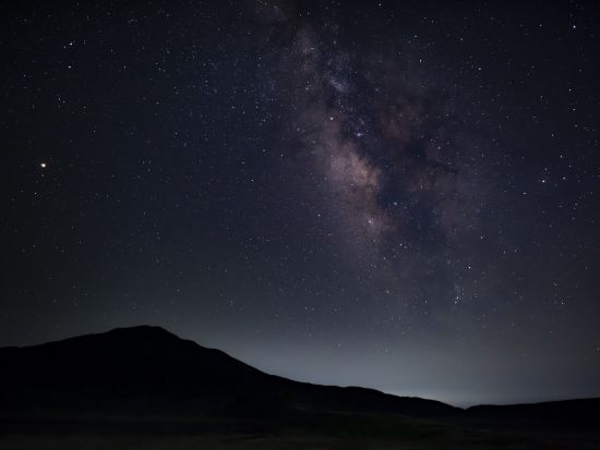 夜の乗馬体験 阿蘇ハイランド乗馬クラブ 星空の中を進む乙姫スターライトトレッキング＜30～40分／阿蘇市＞