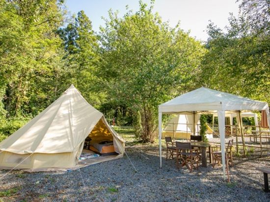 【愛犬連れOK】TIPIグランピング　BBQ＆ドームテントキャンプ宿泊体験　ワンちゃんと楽しめるラフティング付きプラン有＜1泊2日／送迎付／みなかみ＞