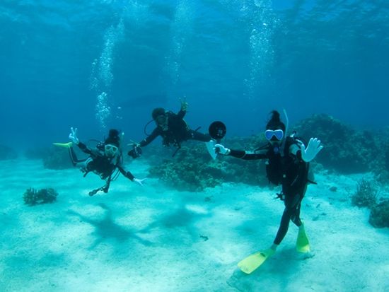 体験ダイビング　６