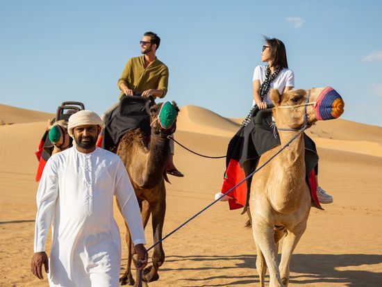 Sunset Safari (11) Camel ride 4