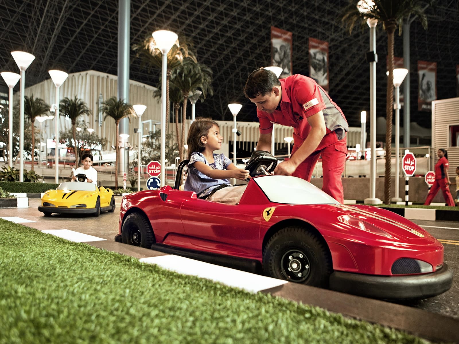 フェラーリ・ワールド・アブダビ（Ferrari World Abu Dhabi）入場