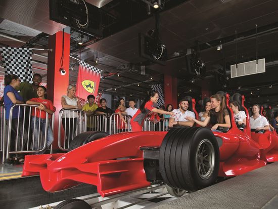 Formula Rossa Loading Bay
