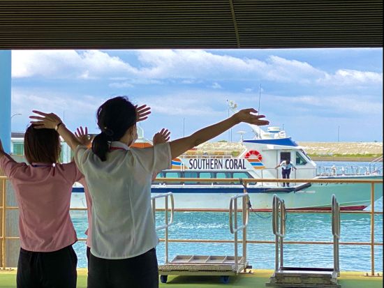 八重山フェリー乗船券 西表島でのツアー参加におすすめ！スムーズに乗船＜往復／石垣ー西表大原または上原＞
