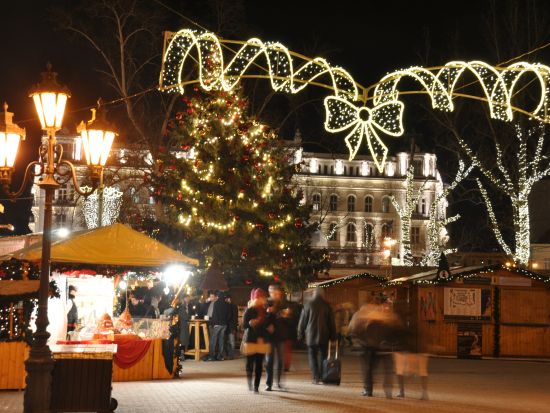 冬のブダペスト クリスマスマーケット＋オペラハウス観光＜11月～12月／日本語／ブダペスト発＞