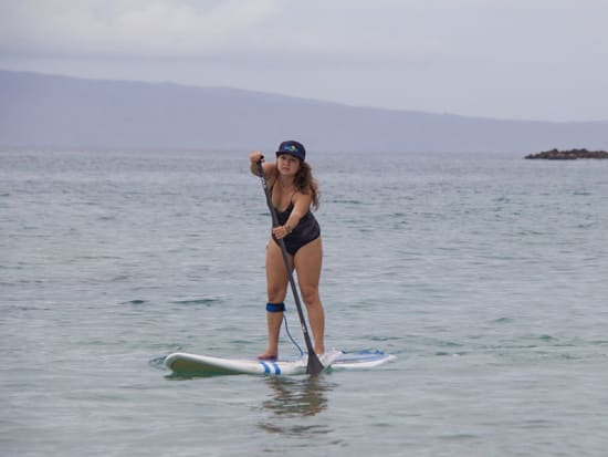 Semi Private Stand Up Paddle Boarding (SUP) Class at Kalama Beach in Kihei  2024 - Maui