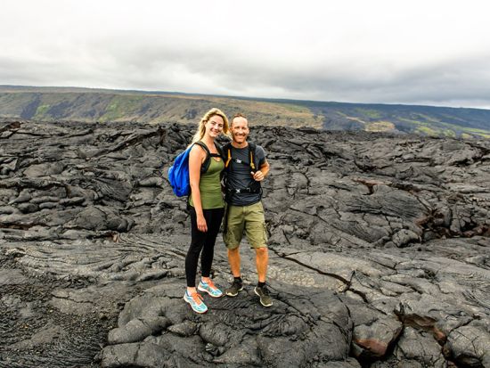 ハワイ島　午後発のゆったりスケジュールで世界遺産キラウエア火山国立公園を見学＜夕食付／英語ガイド／ヒロ地区発＞