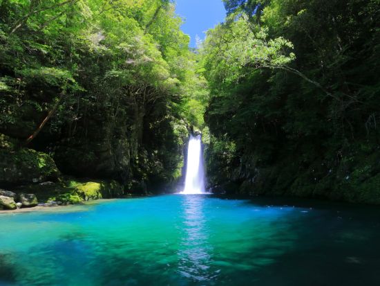 貸切観光タクシー にこ淵＋安居渓谷＋中津渓谷＋名越屋沈下橋 人気スポット全制覇！感動の仁淀ブルー1日観光＜8時間／選べる出発時間／高知市内発＞