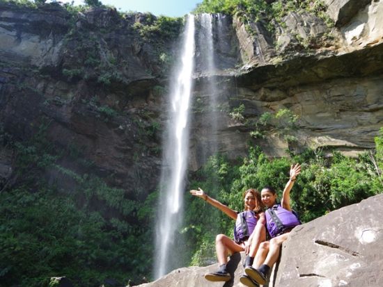 マングローブカヌー+ピナイサーラの滝トレッキングツアー　5歳から参加できてファミリーも大歓迎！由布島観光付き1日ツアーもあり♪＜西部地区無料送迎／西表島＞