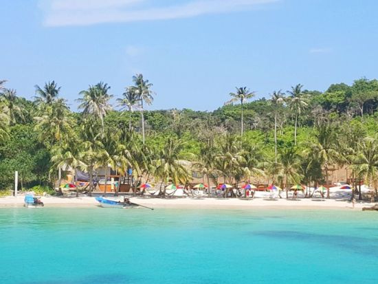 プライベートスピードボート島巡りツアー　ブーム島＆マイルット島シュノーケリング＋サンセットバーベキューディナー＜14:00発／英語ガイド／フーコック島発着＞