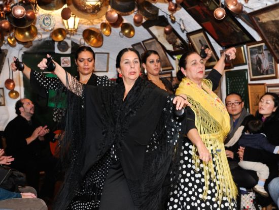 洞窟タブラオでのフラメンコショー鑑賞事前予約＜ワンドリンクまたはディナー付き／グラナダ＞