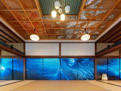 L2. 興聖寺 方丈 海中写真の襖絵