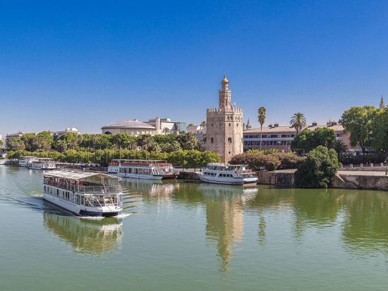 セビリア市内 グアダルキビル川クルーズ　チケット事前予約